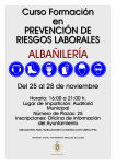 imagen de Curso Formación en Prevención de Riesgos Laborales &#8211; Albañilería &#8211;