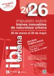 imagen de Impuesto sobre Bienes Inmuebles de Naturaleza Urbana 2026