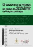 imagen de Convocan 9ª edición de premios TFG/TFM de Hinojosa del Duque: 800€ al ganador (plazo 15/12/2026)