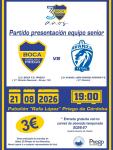 imagen de Boca Fútbol Sala Priego se presenta el 21 de agosto (19:00) ante Avanza Jaén en Rafa López