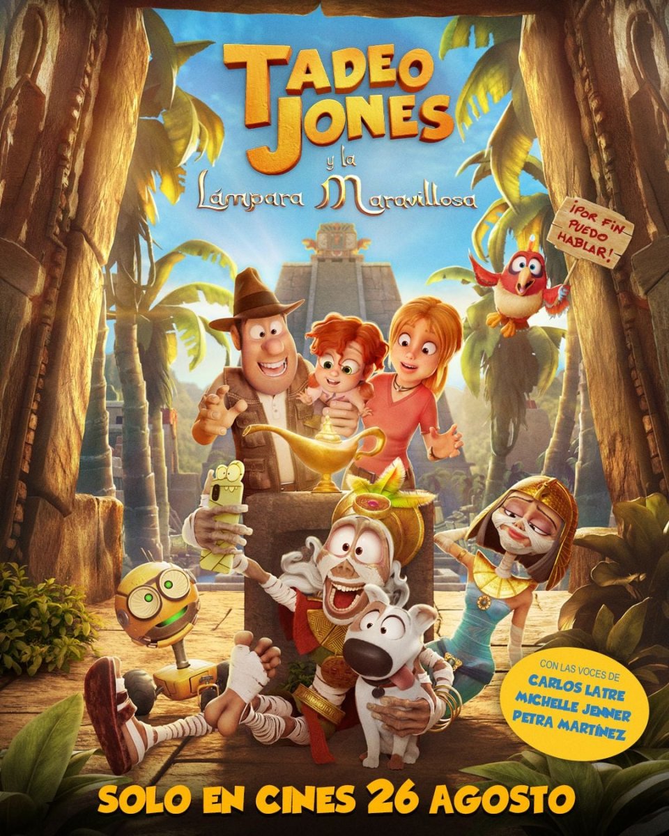 Tadeo Jones y la lámpara maravillosa
