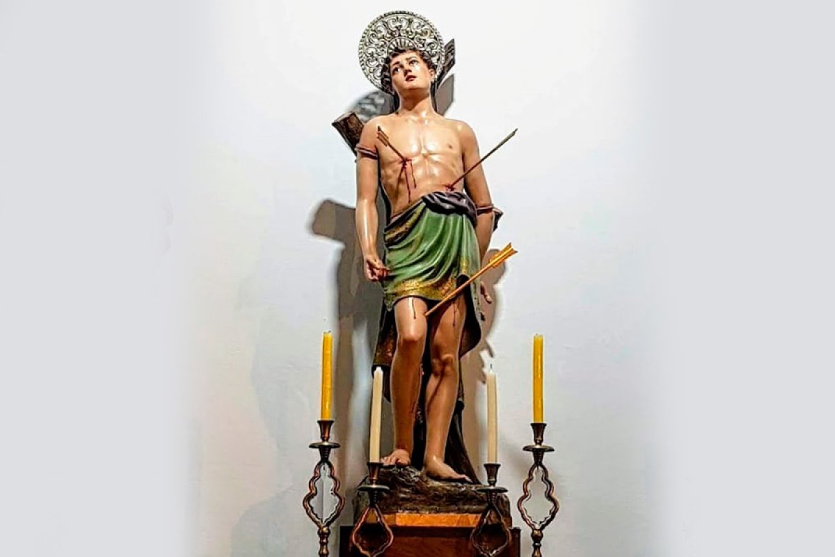 Villanueva de Córdoba celebra San Sebastián, patrón de los aceituneros jarotes