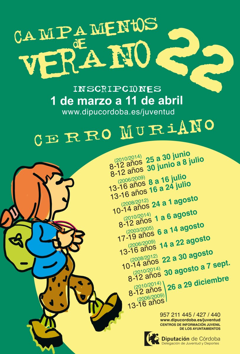 Campamentos de Verano 2022 en El Muriano