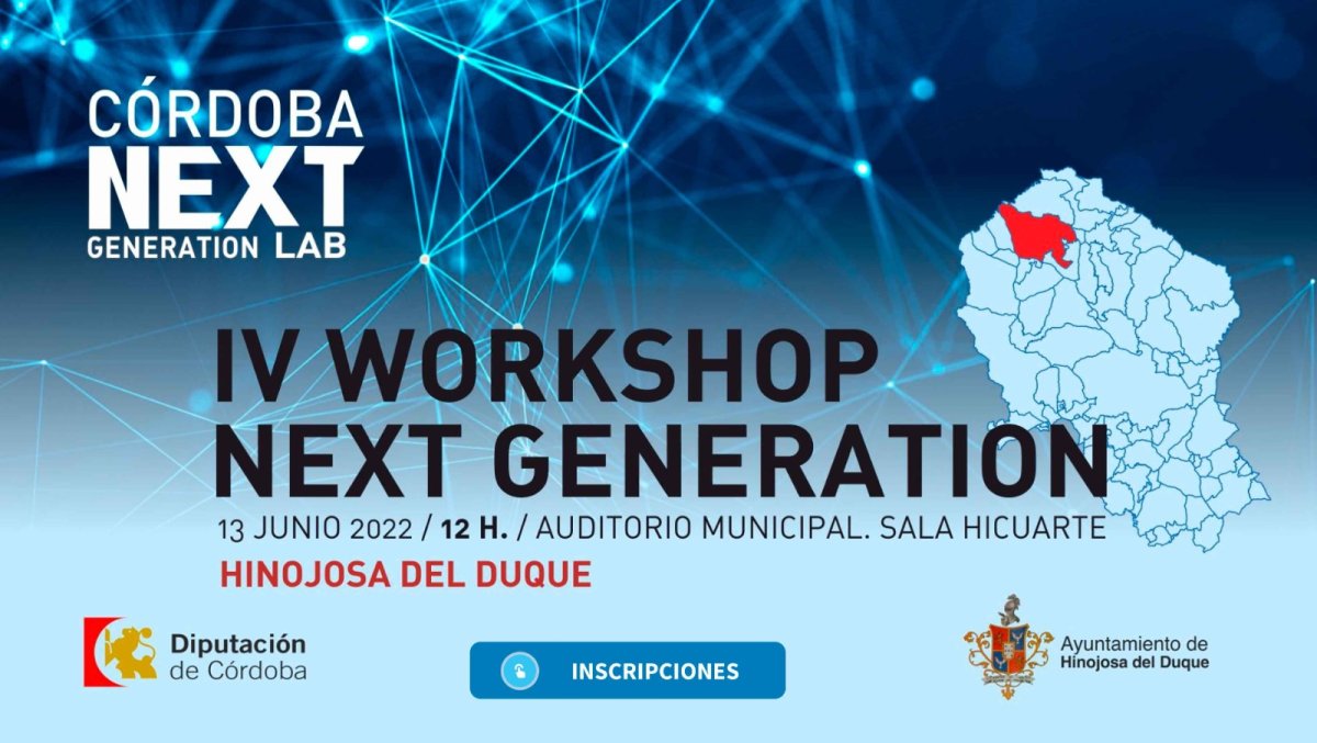 WORKSHOP Córdoba Next Generation en Hinojosa del Duque