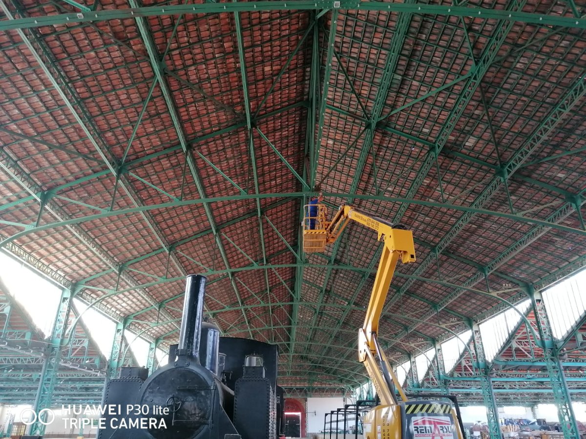 Se inician las obras de la instalación eléctica del almacén central de Peñarroya-Pueblonuevo