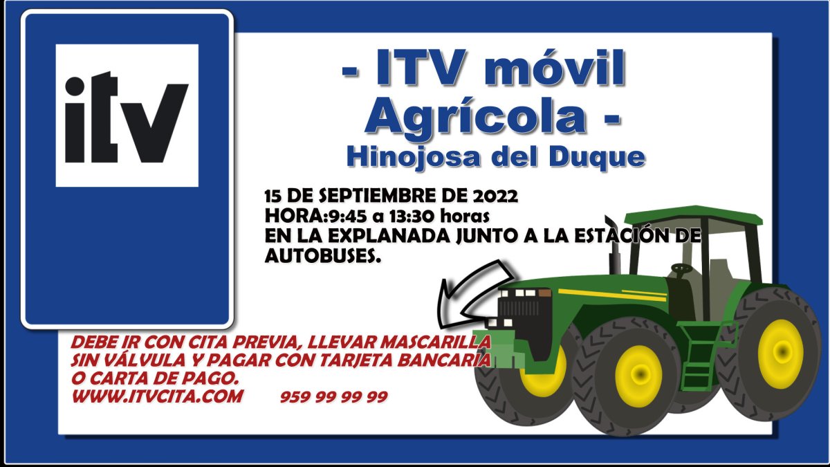 ITV Agrícola en Hinojosa del Duque