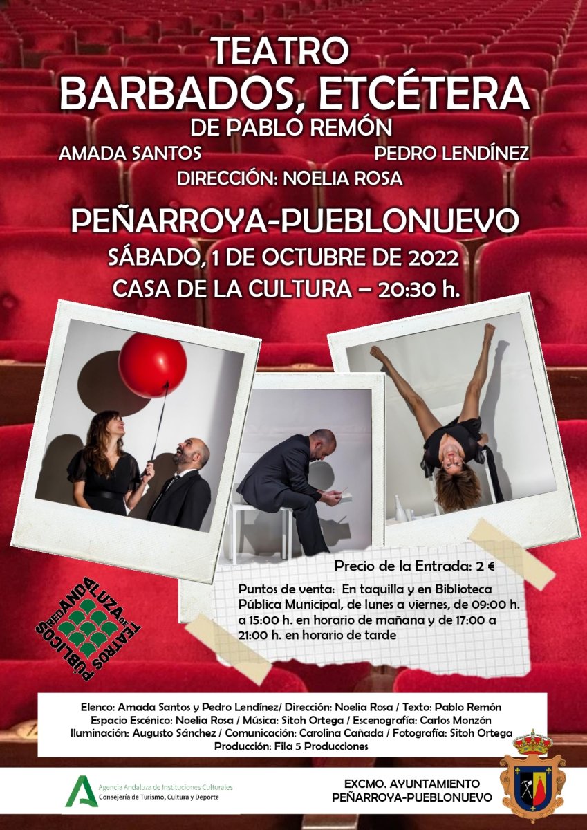 Teatro barbados, etcétera.