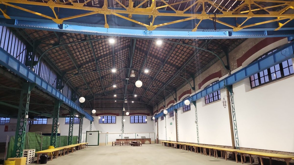 Finalizan las obras de la instalación eléctrica del almacén central