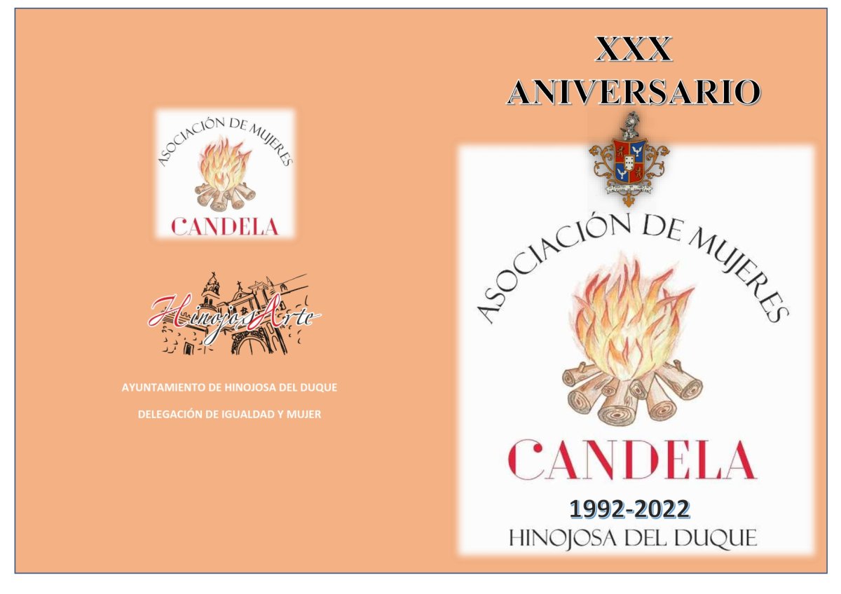 Jornadas de la asociación de mujeres hinojoseñas “candela”, para conmemorar sus xxx años.