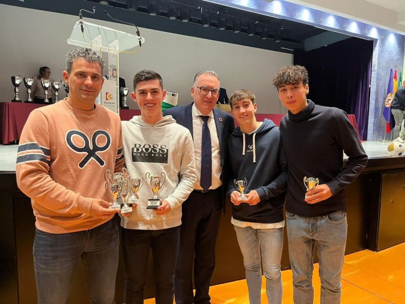 Entrega de trofeos de la Delegación Cordobesa de Fútbol y la Real Federación Andaluza de Fútbol