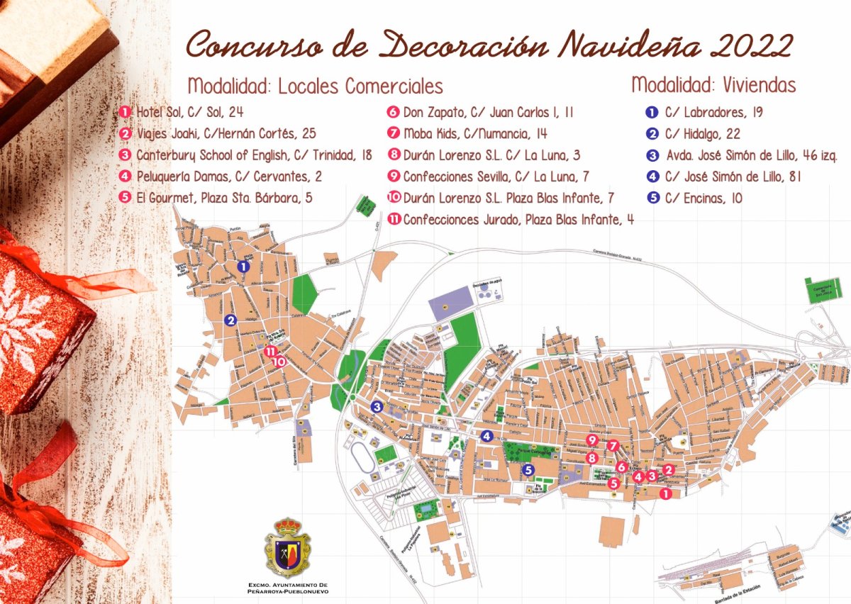 Concurso de Decoración Navideña Peñarroya-Pueblonuevo