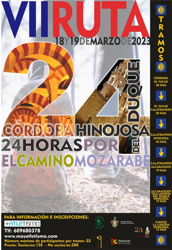 VII Ruta 24 horas Córdoba – Hinojosa por el Camino Mozárabe
