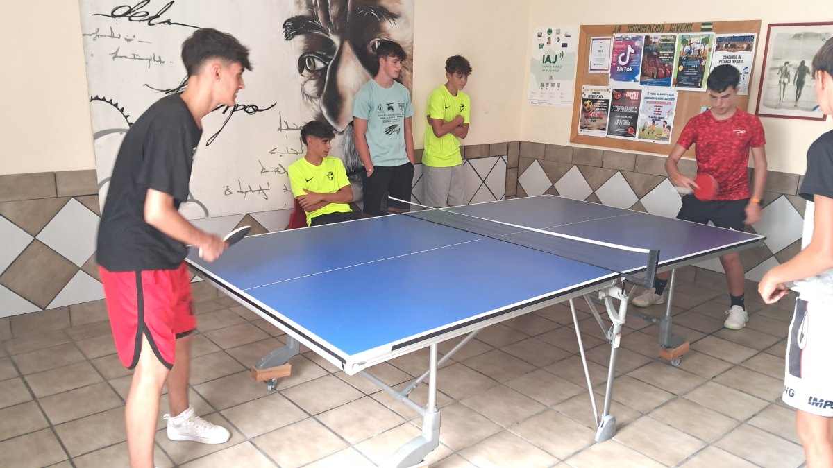 Exitoso torneo de tenis de mesa en Peñarroya-Pueblonuevo durante las Feria y Fiestas en honor a Nuestra Señora de la Asunción