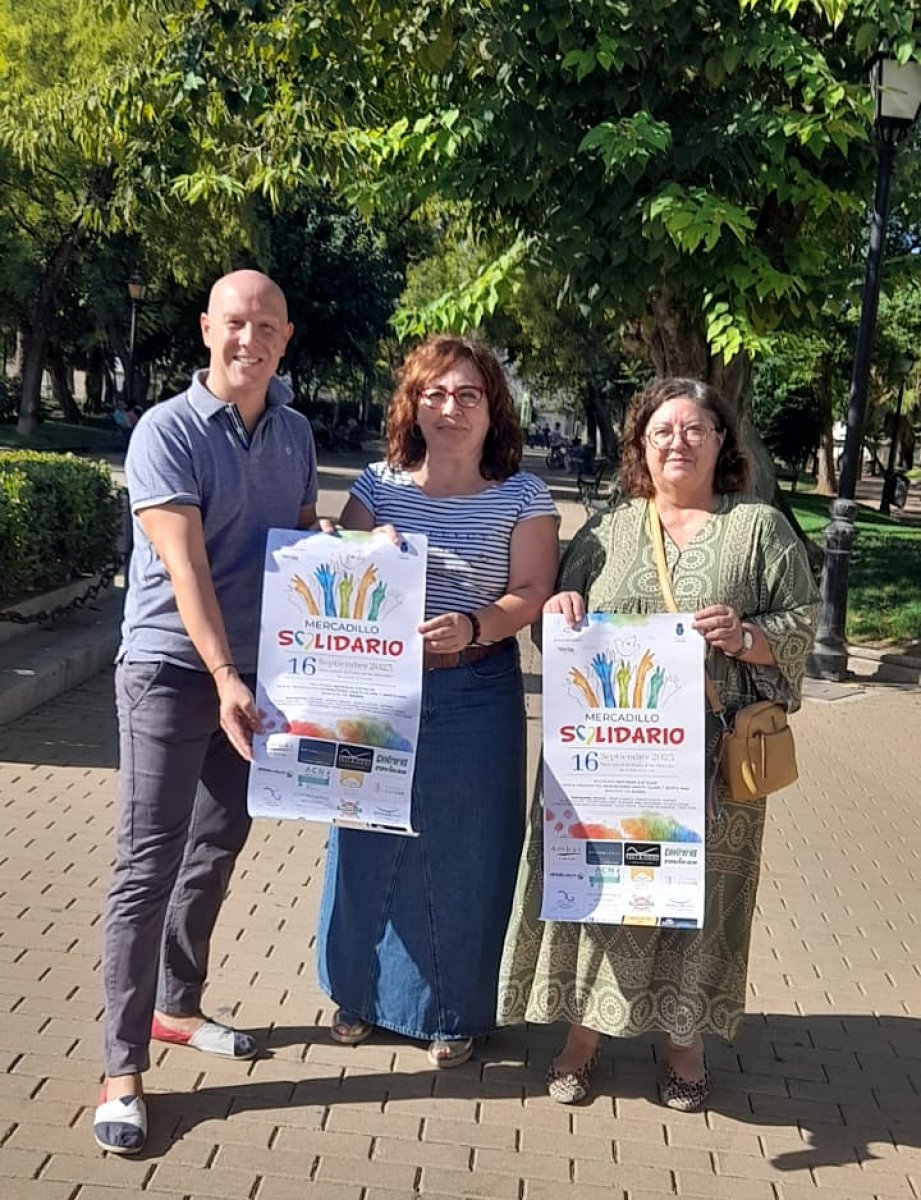 Segunda edición del Mercadillo Solidario en el Paseo de las Mercedes: un evento de 12 horas para apoyar a ONGs y asociaciones.