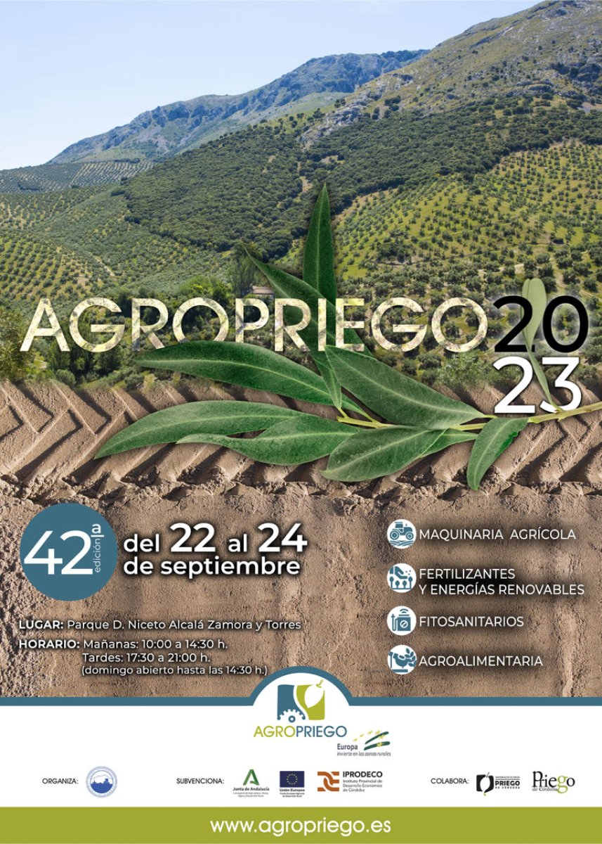 AGROPRIEGO 2023. Del 22 al 24 de Septiembre 2023