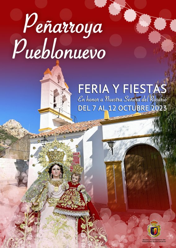 Programación Feria y Fiestas en honor a Nuestra Señora del Rosario 2023