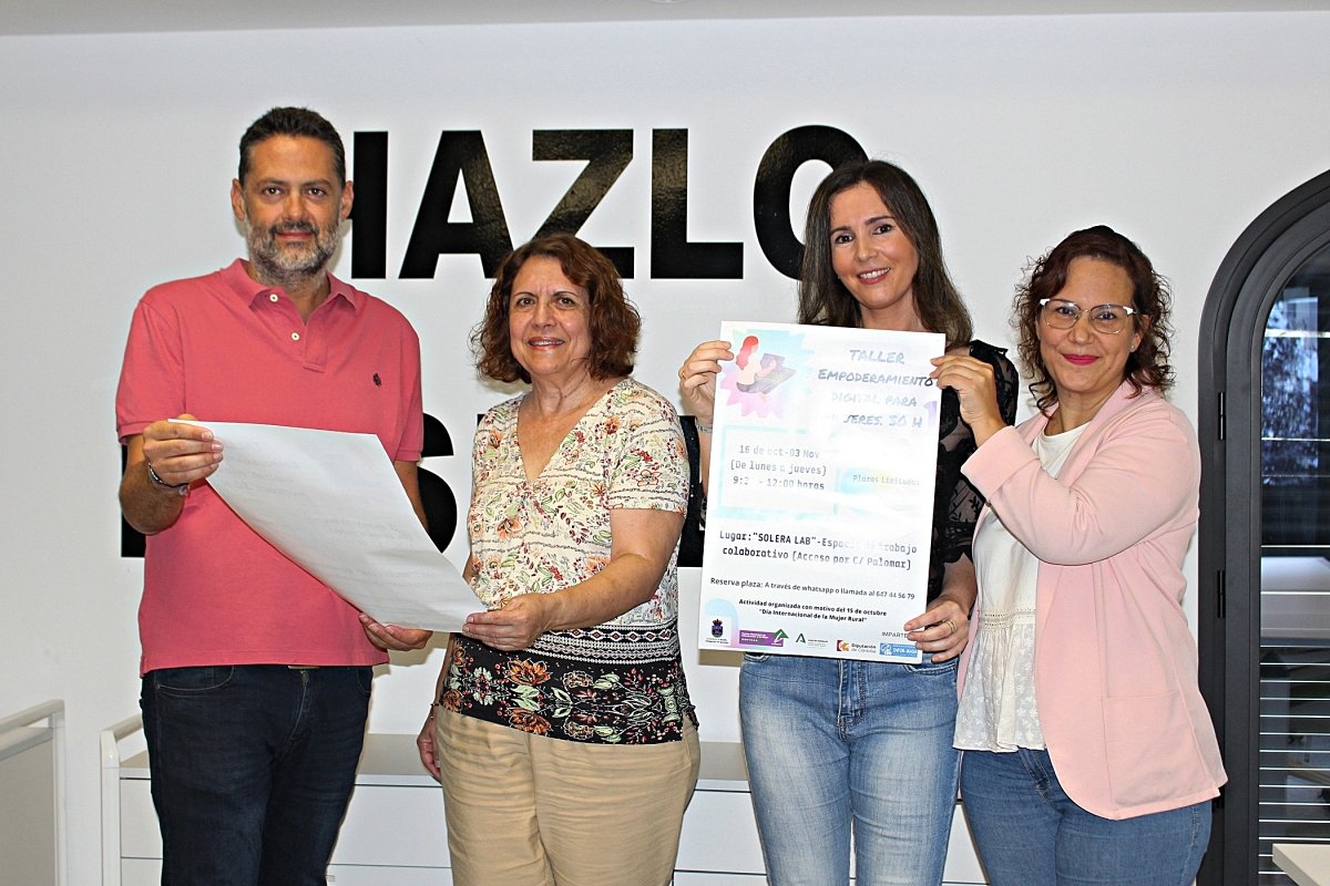 "Taller de Empoderamiento Digital para Mujeres busca promover la inclusión tecnológica"