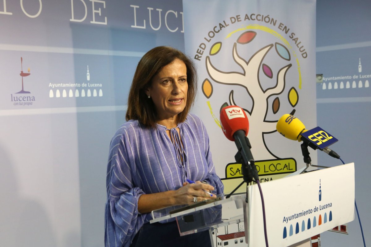 Lucena promueve planes de salud para prevenir el suicidio y promover hábitos saludables