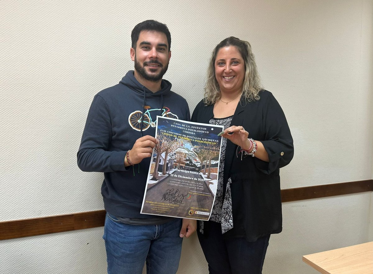 Presentado el Concurso de Postales Navideñas 'Ciudad de Peñarroya-Pueblonuevo' para fomentar la creatividad y tradiciones andaluzas.