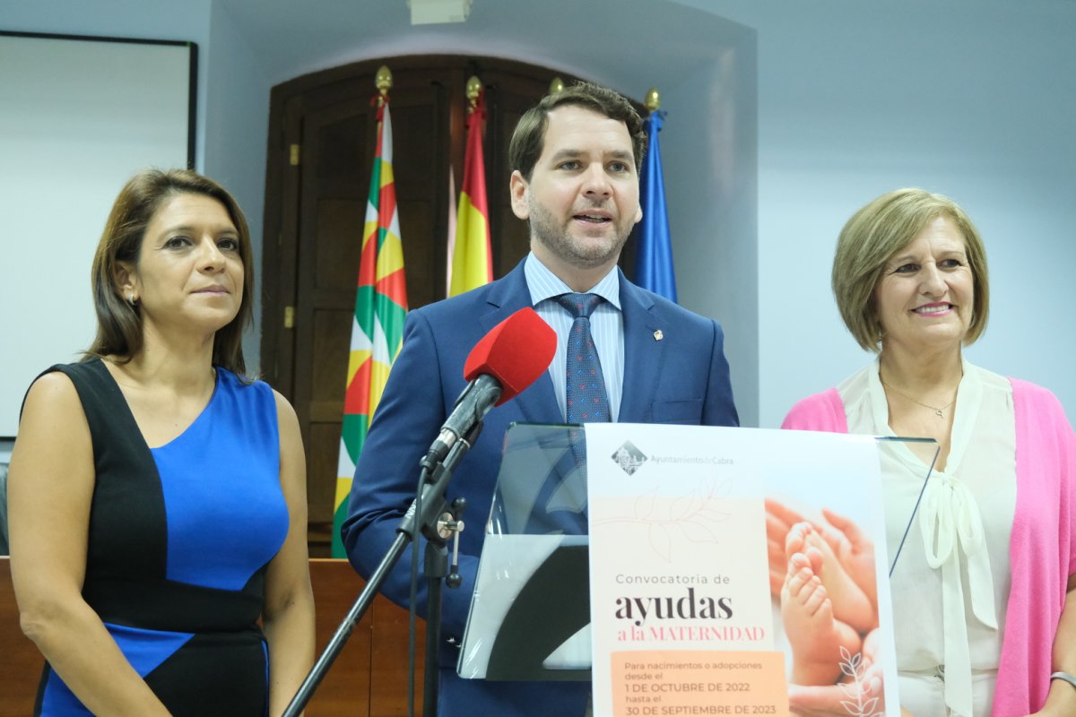 Lanzado programa de Ayudas a la Maternidad 2023 para impulsar natalidad en Cabra