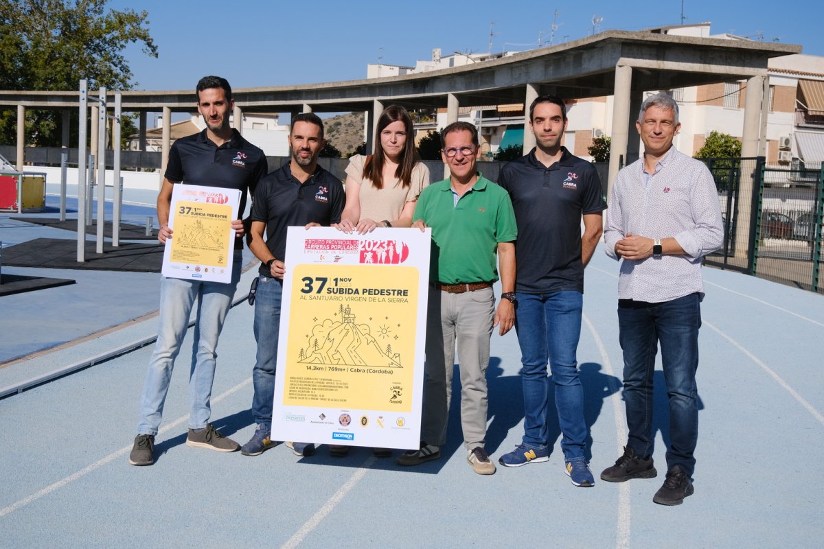 XXXVII Subida Pedestre al Santuario de María Santísima de la Sierra: una competición de atletismo única en España.