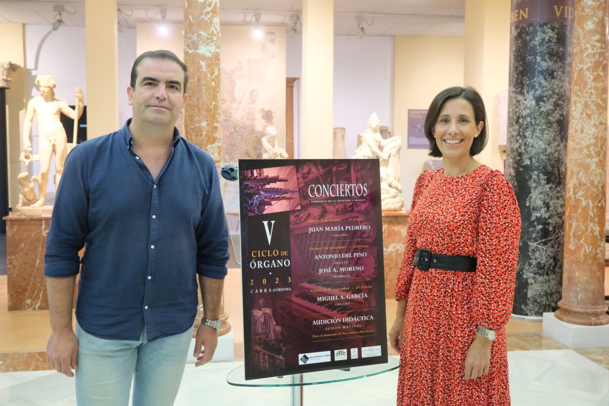 La quinta edición del Ciclo de Órgano llega a Cabra este otoño con un programa lleno de música barroca y educación musical.