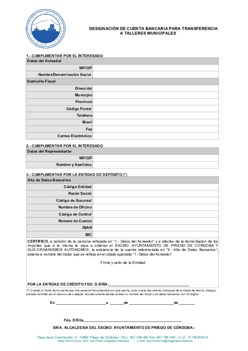 Talleres Municipales 2023-2024