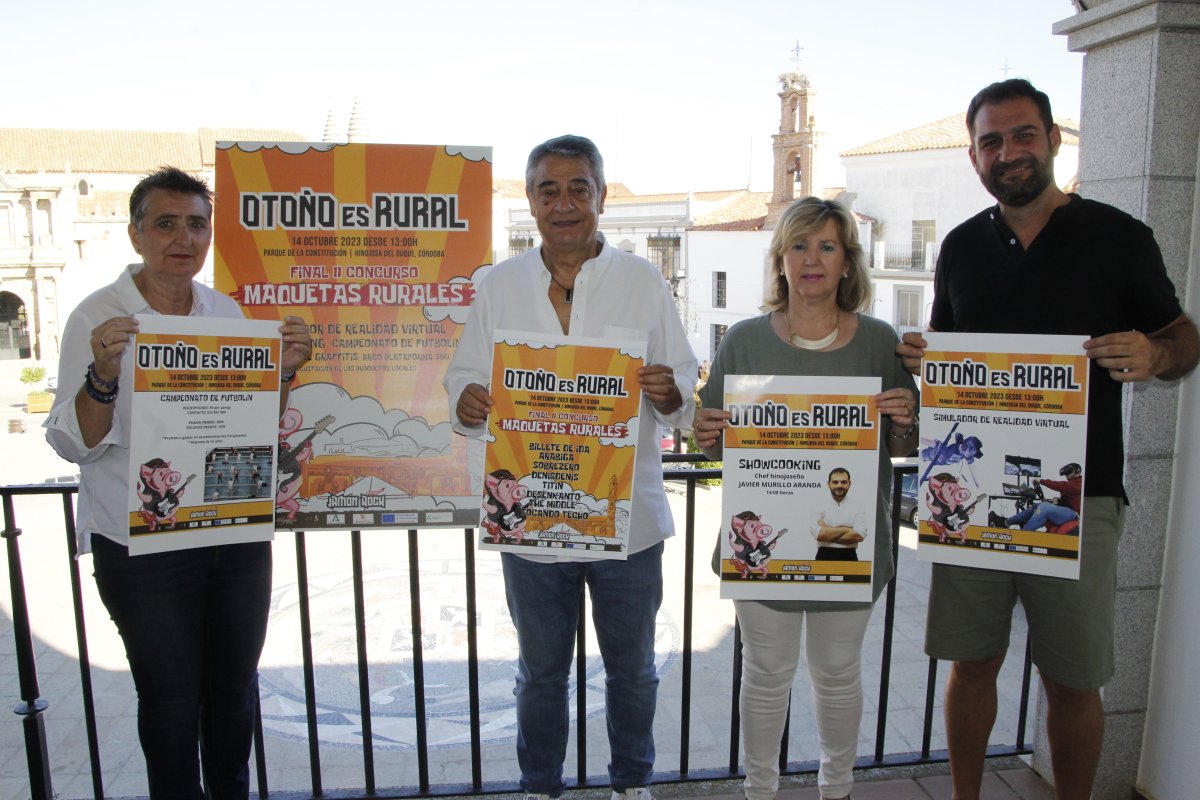 "Se presenta 'Otoño Es Rural', un evento cultural lleno de música y actividades en Hinojosa del Duque"