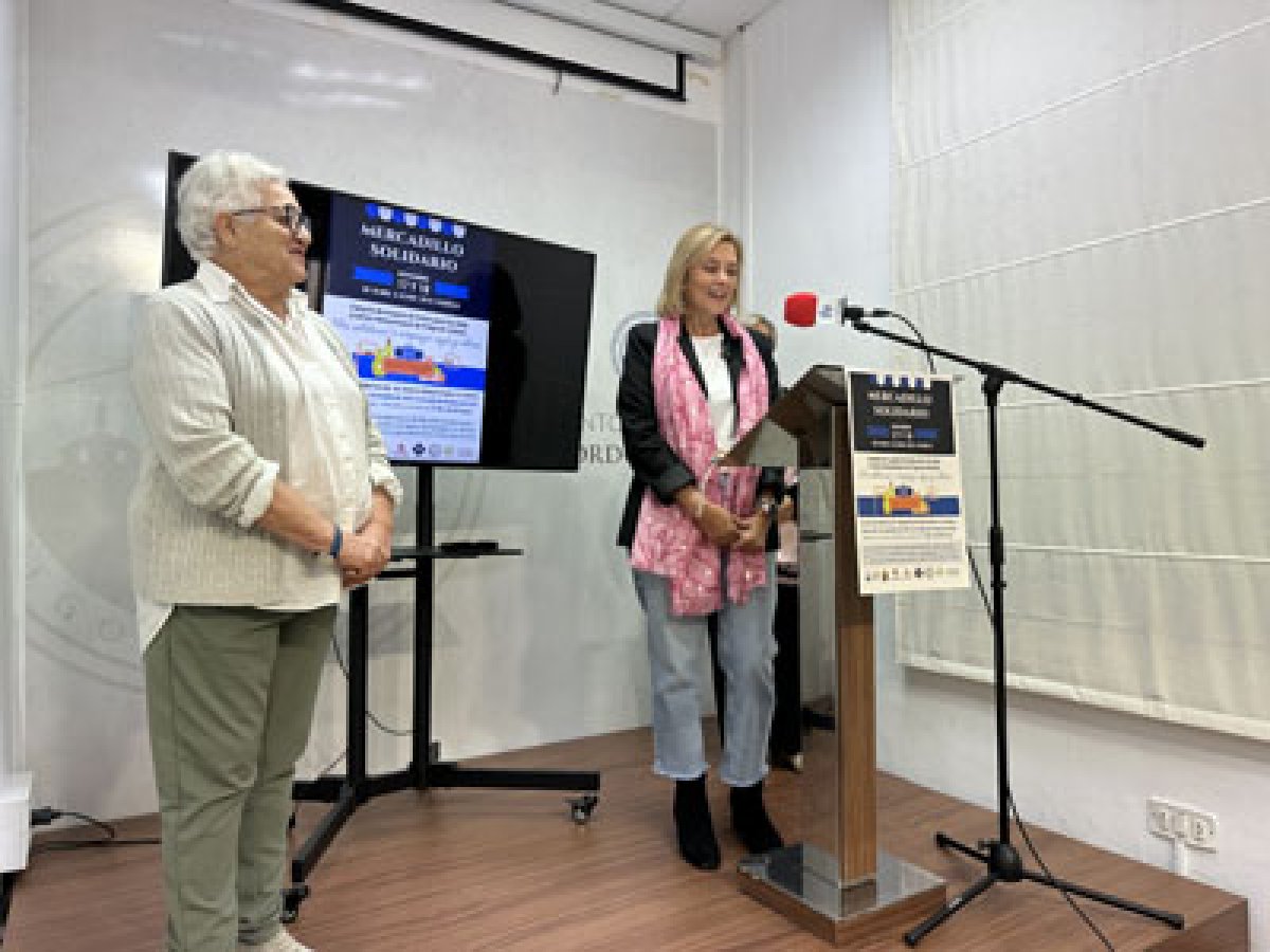 Anuncian el tercer Mercadillo Solidario de Priego para recaudar fondos destinados a ayudar a las familias necesitadas.