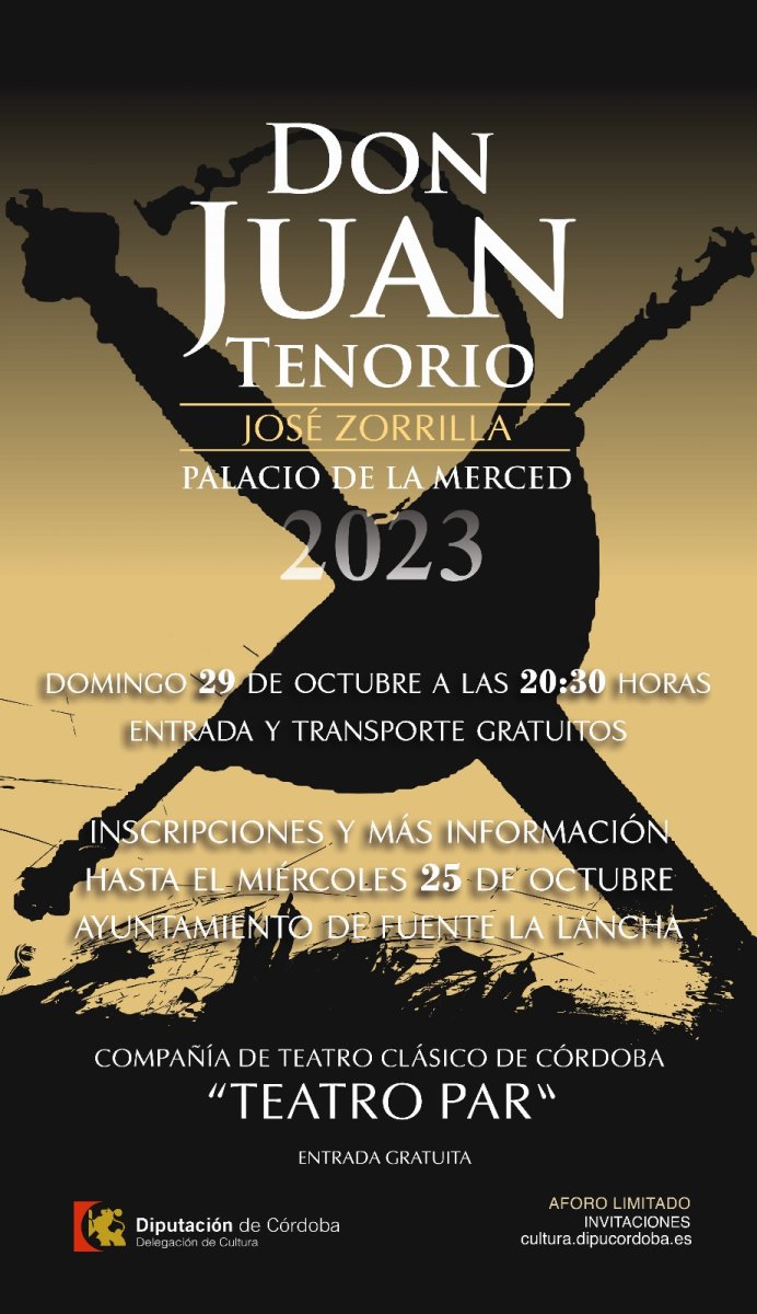 TEATRO DON JUAN TENORIO 29 DE OCTUBRE DE 2023