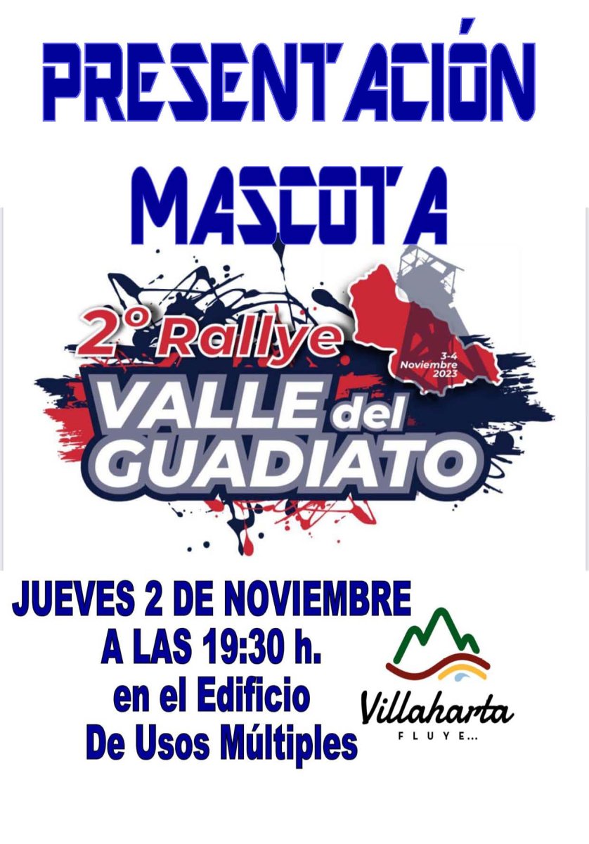 PRESENTACIÓN MASCOTA RALLYE VALLE DEL GUADIATO