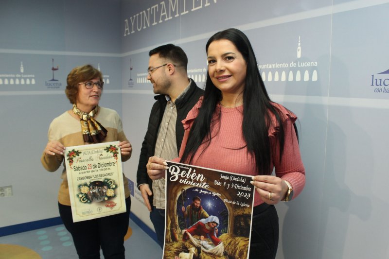 Octava edición del Belén Viviente de Jauja en Lucena: una actividad navideña destacada en la localidad.