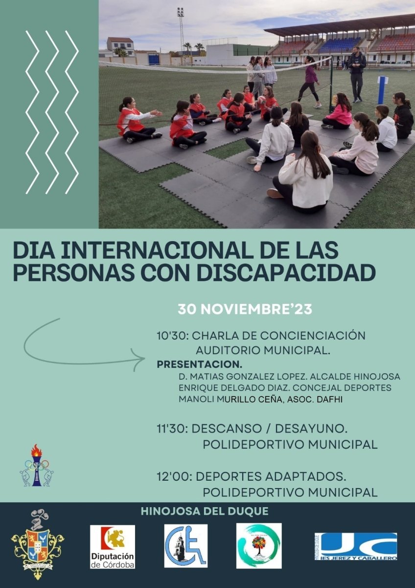 DÍA INTERNACIONAL DE LAS PERSONAS CON DISCAPACIDAD