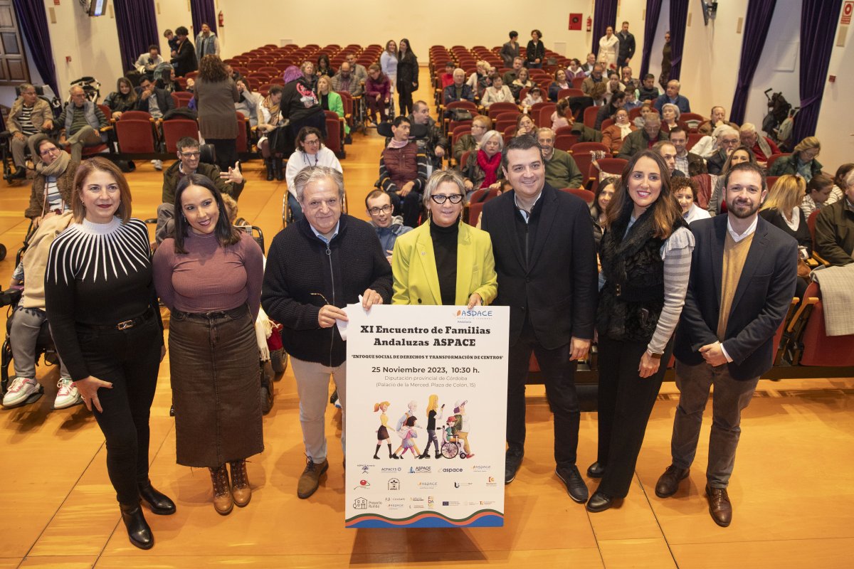 Diputación de Córdoba se convierte en sede del XI Encuentro de Familias ASPACE y presenta un exoesqueleto pediátrico