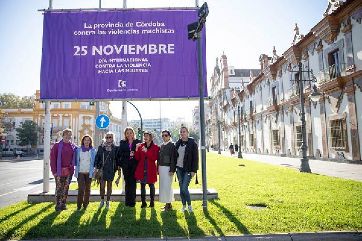 La Diputación de Córdoba lidera la lucha contra la violencia de género en Andalucía.