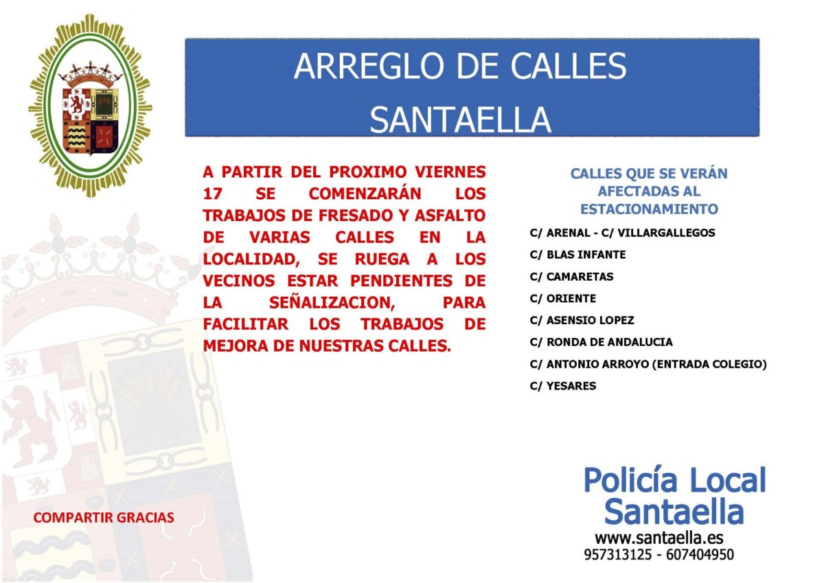 ARREGLO DE CALLES