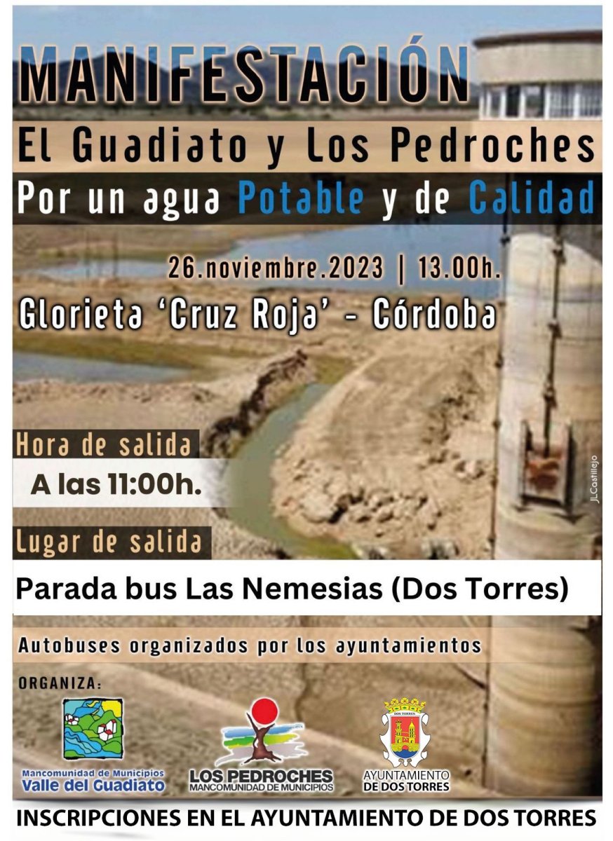 MANIFESTACIÓN POR UN AGUA POTABLE Y DE CALIDAD