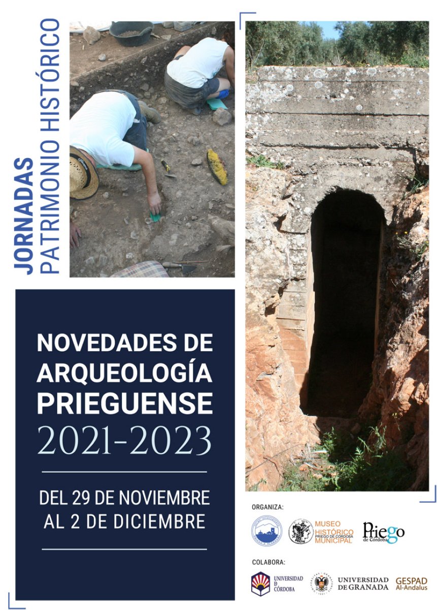Jornadas NOVEDADES De Arqueología Prieguense (2021-2023)