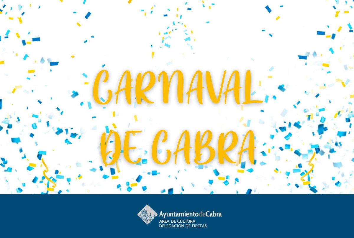 El Ayuntamiento de Cabra organiza el Concurso de Agrupaciones Carnavalescas en el Teatro 'El Jardinito'.