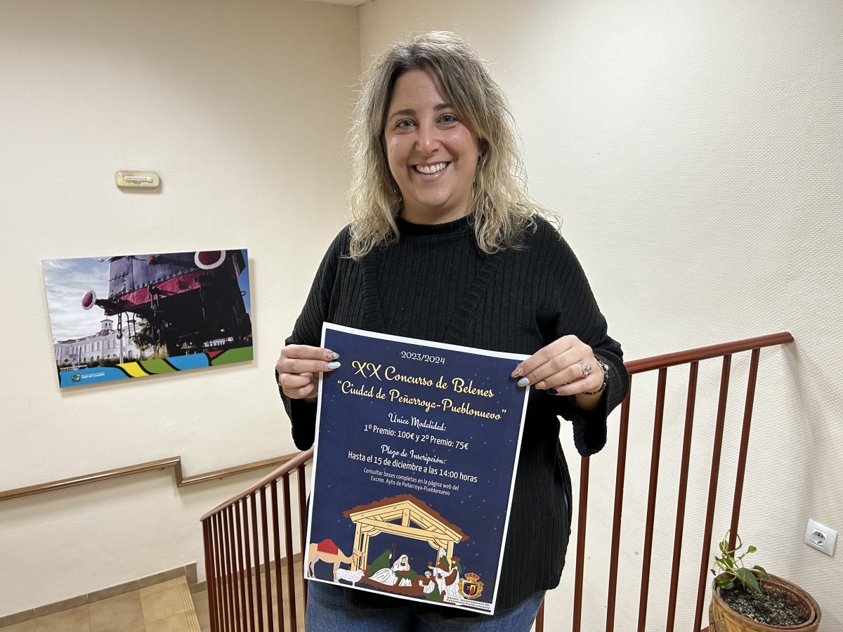 El Ayuntamiento de Peñarroya-Pueblonuevo convoca el vigésimo Concurso de Belenes para preservar la tradición navideña en el municipio.