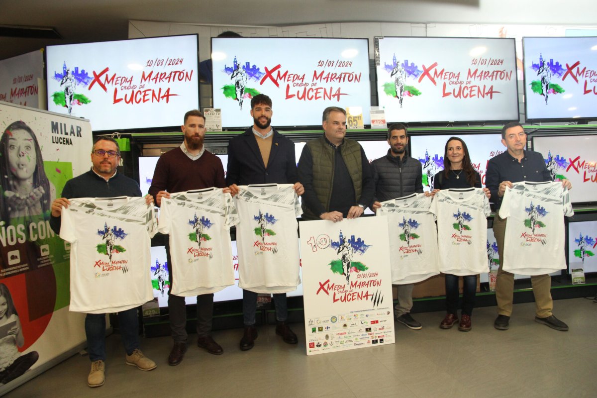 La Media Maratón Ciudad de Lucena presenta su décima edición con novedades y fecha confirmada.
