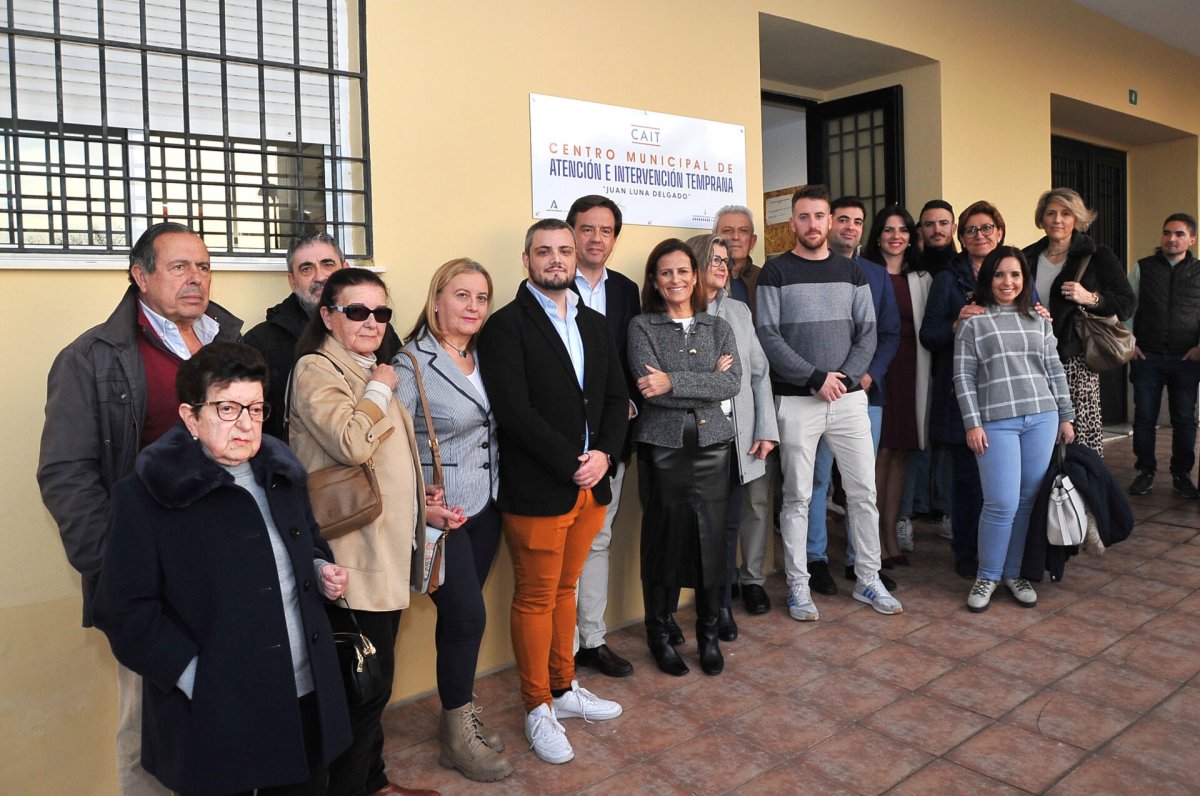El Ayuntamiento de Lucena nombra a su centro CAIT en honor a Juan Luna Delgado