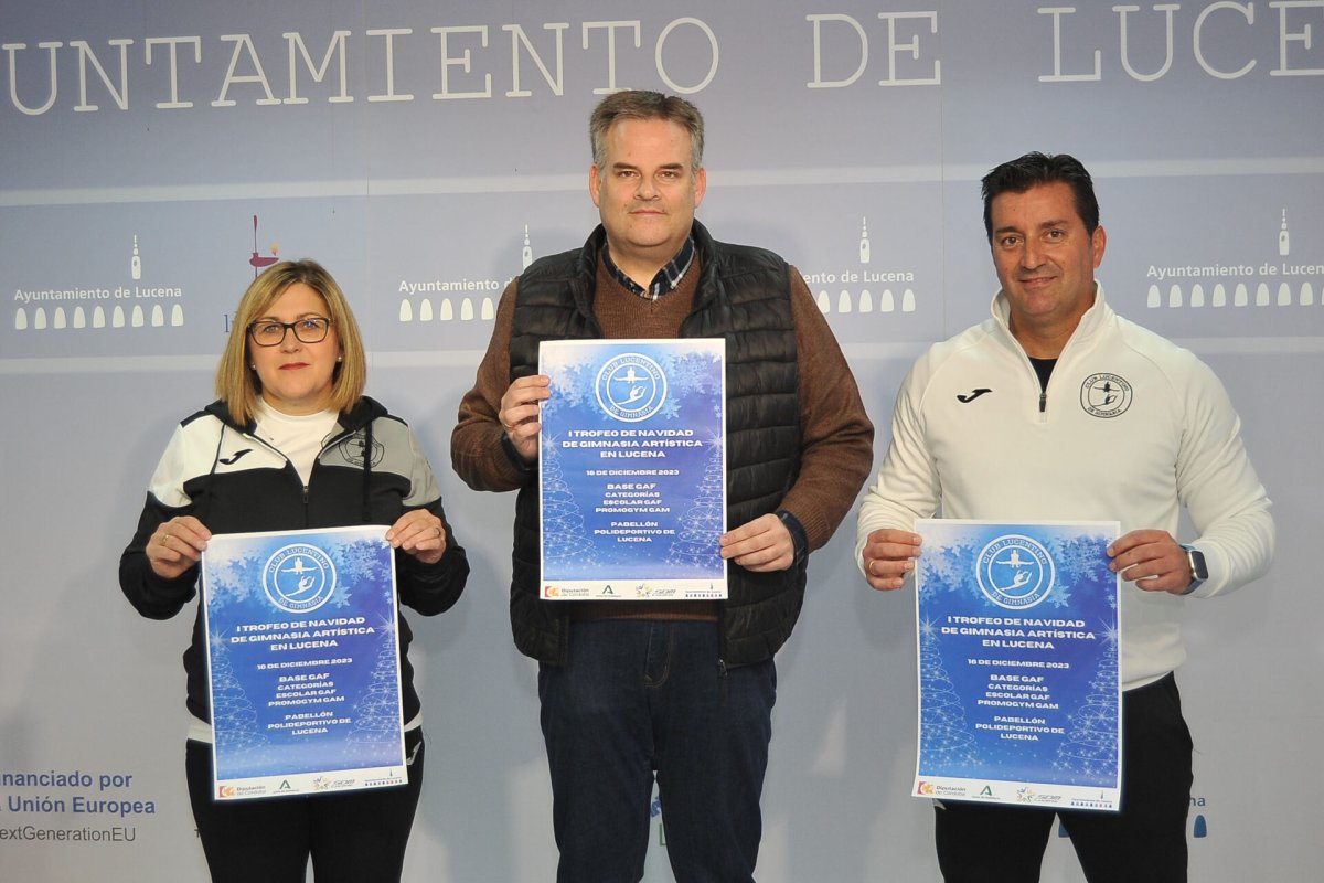 El Trofeo de Navidad de Gimnasia Artística llega a Lucena este sábado con los mejores gimnastas de Andalucía y Extremadura