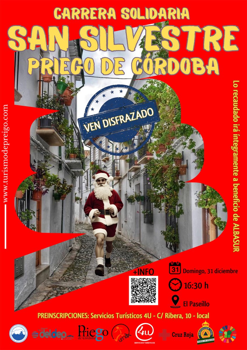Carrera Solidaria San Silvestre Priego de Córdoba 2023