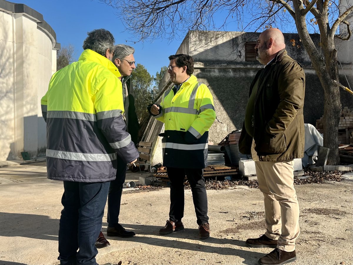 La Diputación de Córdoba mejora la captación de agua potable en Palenciana