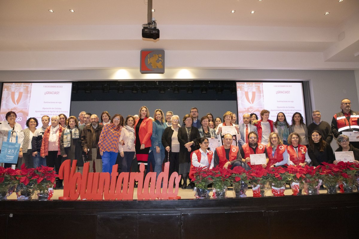 Homenaje a los voluntarios de Córdoba en el Día Internacional del Voluntariado