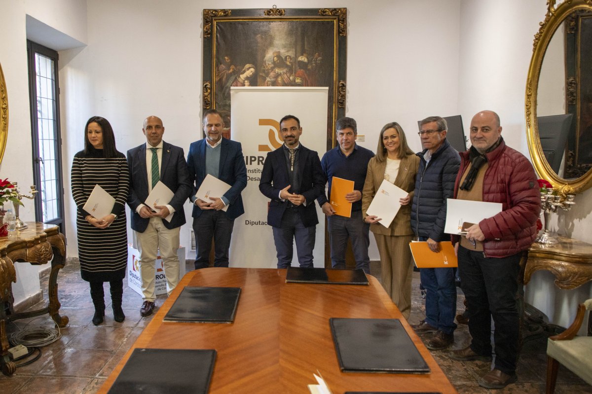 Iprodeco destina 175.000 euros a los GDR de Córdoba para promover el desarrollo rural.