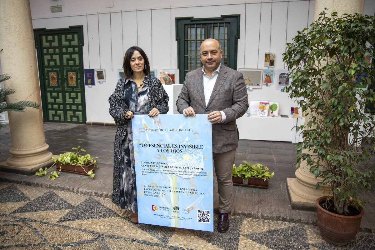 Comienza la XII Muestra de Arte Infantil 'Lo esencial es invisible a los ojos' en Córdoba.