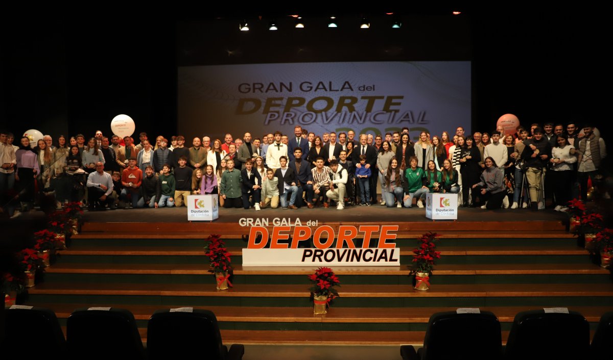 Gran Gala del Deporte Provincial en Palma del Río premia a los mejores deportistas y clubes de la provincia