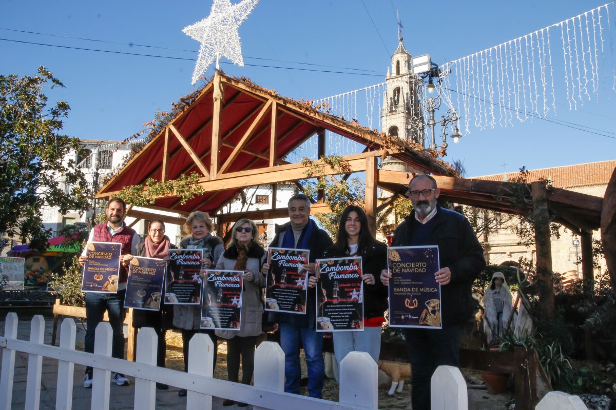 El Ayuntamiento de Hinojosa del Duque presenta los eventos navideños: Concierto de Navidad y Zambombá Flamenca.